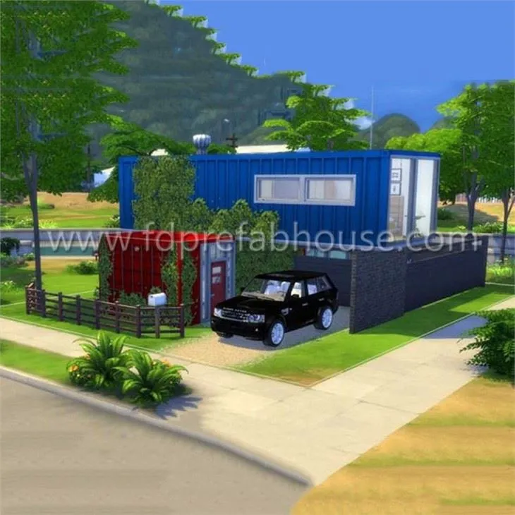 Container House With Countryyard