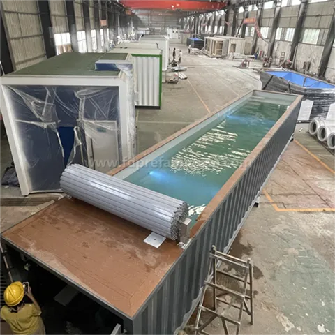 40-foot Container Swimming Pool di Australian Backyard